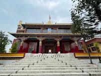 The Menri Monastery detailed view 1 Solan