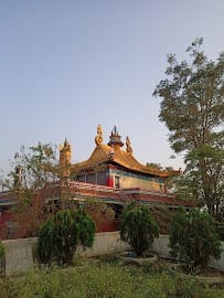 The Menri Monastery detailed view 2 Solan